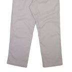 DICKIES Mens Cotton Blend Beige Regular Fit Straight Leg Trousers W36 L30