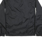 NIKE Mens Black & White Zip Jacket XL Nylon Sportswear Athletic Windbreaker