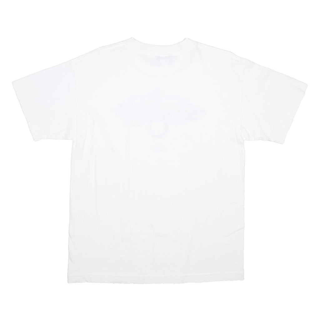 REEBOK Boys White Super Bowl Champions Graphic T-Shirt XL Short Sleeve Crew Neck