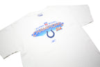 REEBOK Boys White Super Bowl Champions Graphic T-Shirt XL Short Sleeve Crew Neck