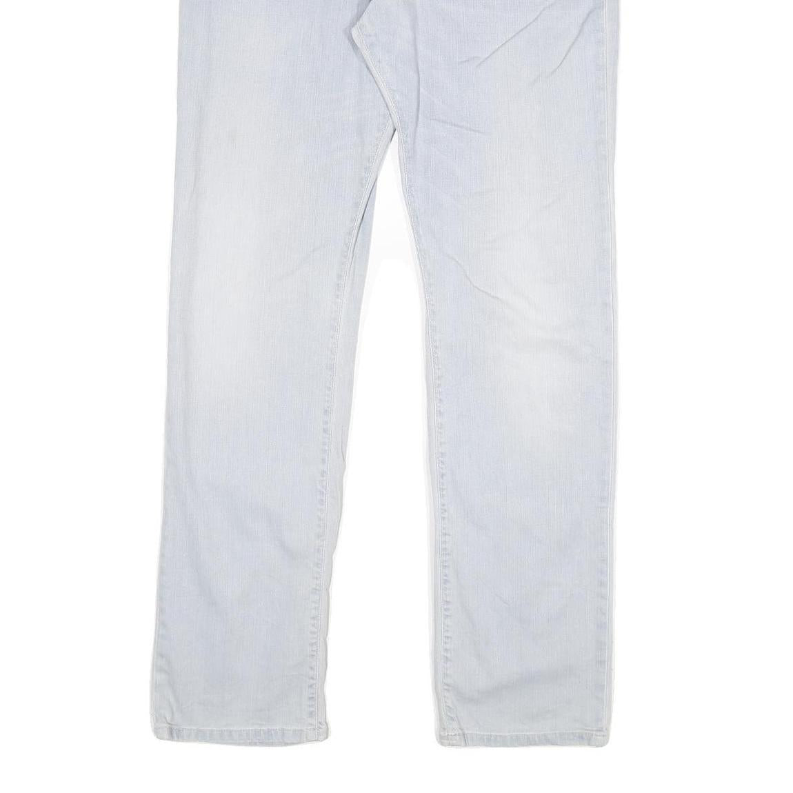 CARHARTT Mens Regular Fit Blue Denim Jeans W40 L34 Cotton Blend Zip Pockets