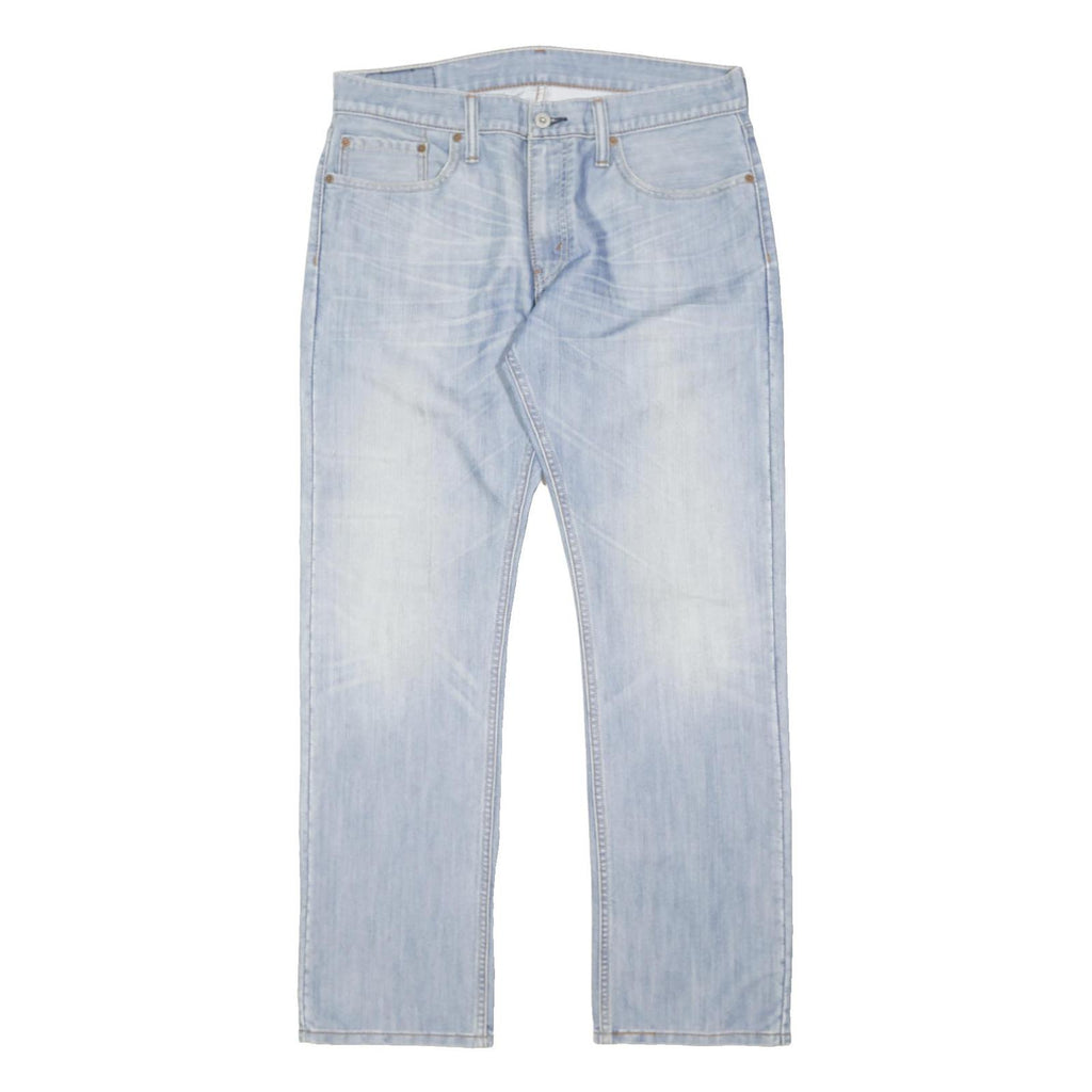 LEVI'S 514 Mens Jeans Blue Regular Straight Denim Light W34 L31 Classic Fit