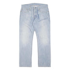 LEVI'S 514 Mens Jeans Blue Regular Straight Denim Light W34 L31 Classic Fit