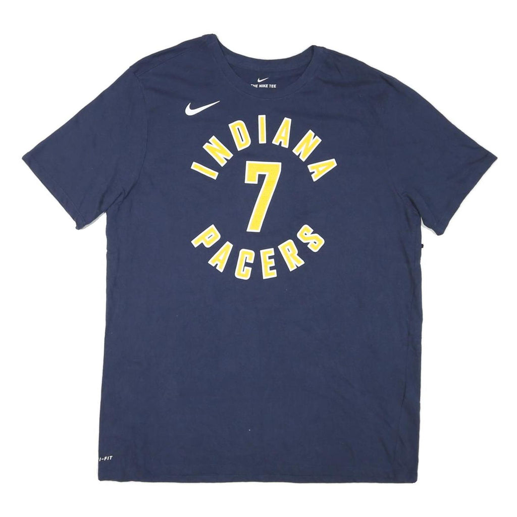 NIKE Mens Blue Indiana Pacers Graphic T-Shirt XL Short Sleeve Crew Neck