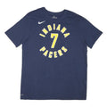 NIKE Mens Blue Indiana Pacers Graphic T-Shirt XL Short Sleeve Crew Neck