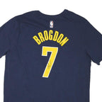 NIKE Mens Blue Indiana Pacers Graphic T-Shirt XL Short Sleeve Crew Neck