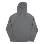 CHAMPION Womens Grey Pullover Hoodie L Cotton Blend Casual Sportswear