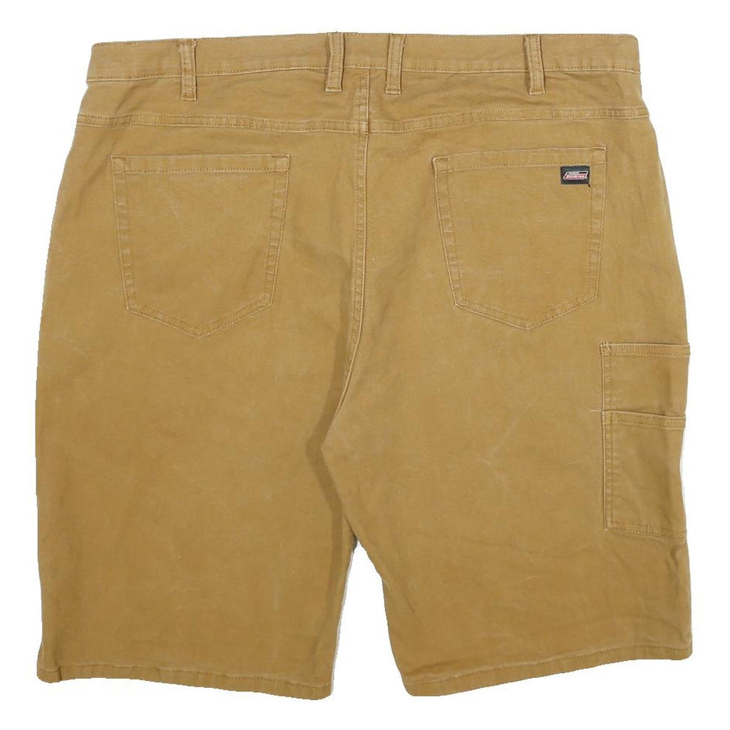 DICKIES Mens Shorts Beige Casual Cotton Blend 2XL W42 Workwear Pocket