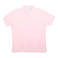 SLAZENGER Womens Pink Polo Shirt XL Cotton Blend Short Sleeve Basic