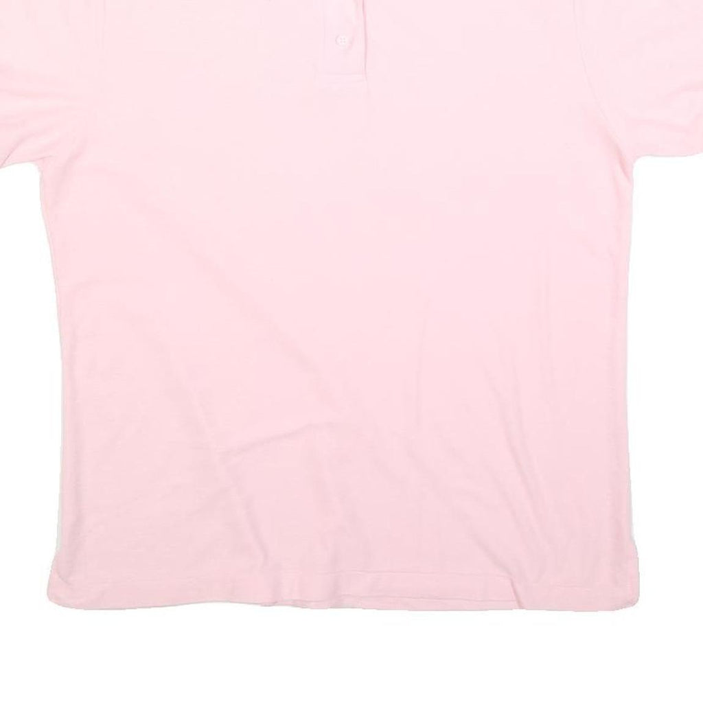 SLAZENGER Womens Pink Polo Shirt XL Cotton Blend Short Sleeve Basic