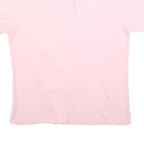 SLAZENGER Womens Pink Polo Shirt XL Cotton Blend Short Sleeve Basic
