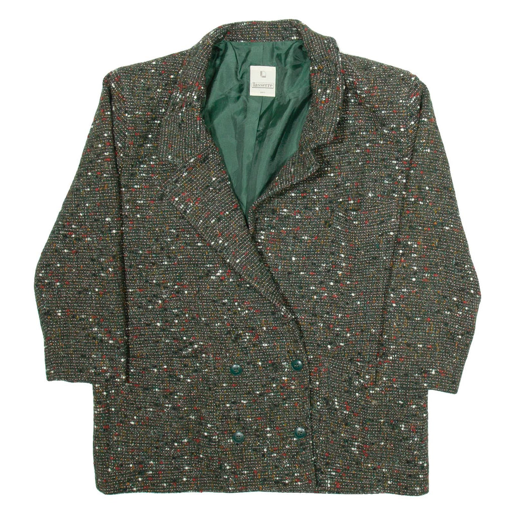 LASSERRE Mens Blazer Jacket Grey Spotted M