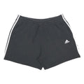 ADIDAS Mens Black Casual Shorts 2XL W36 Cotton Blend Drawstring