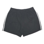 ADIDAS Mens Black Casual Shorts 2XL W36 Cotton Blend Drawstring