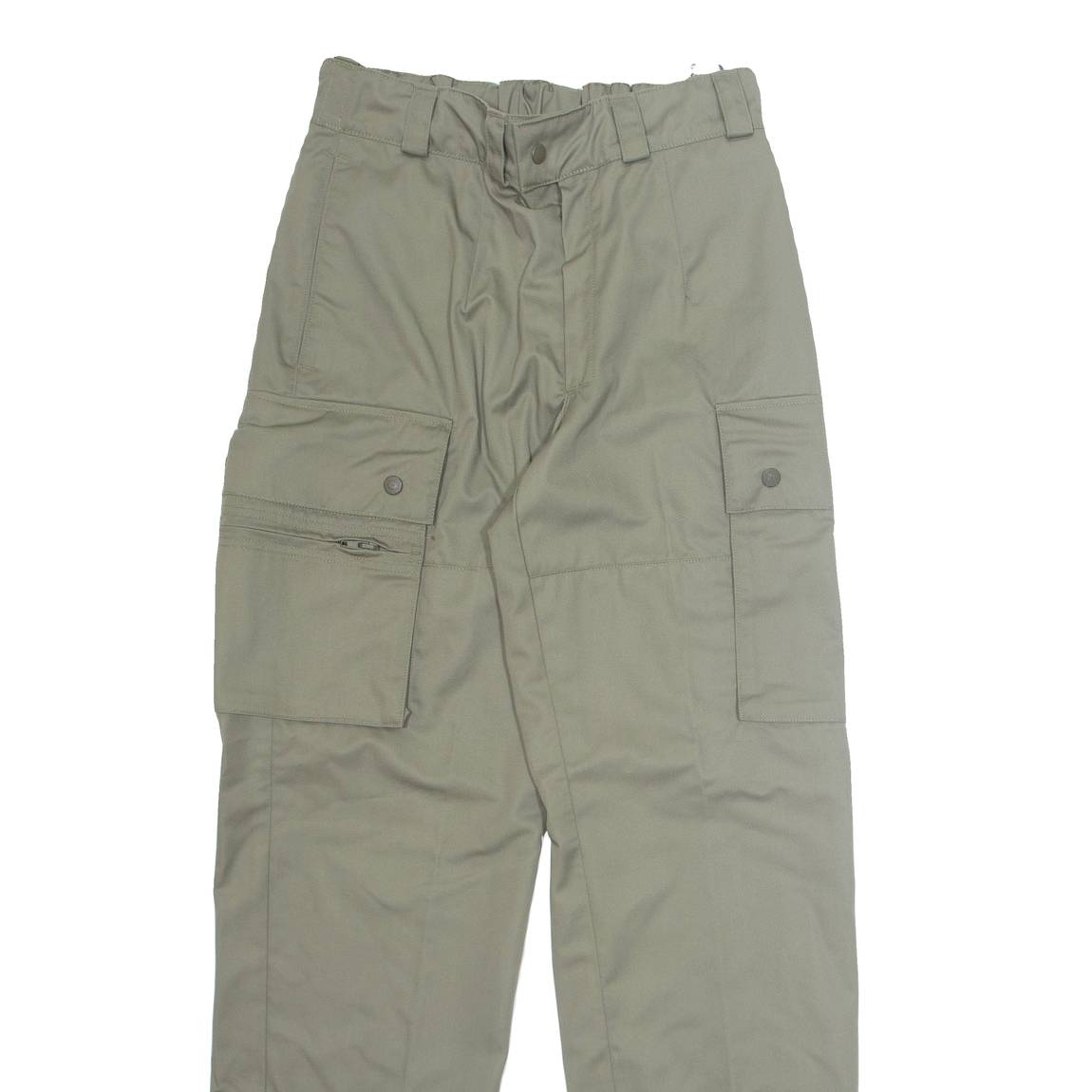 Military Cargo Mens Trousers Green Regular Straight W26 L32