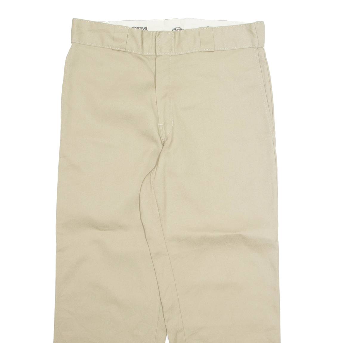 DICKIES Chino 874 Mens Trousers Beige Regular Straight W32 L25