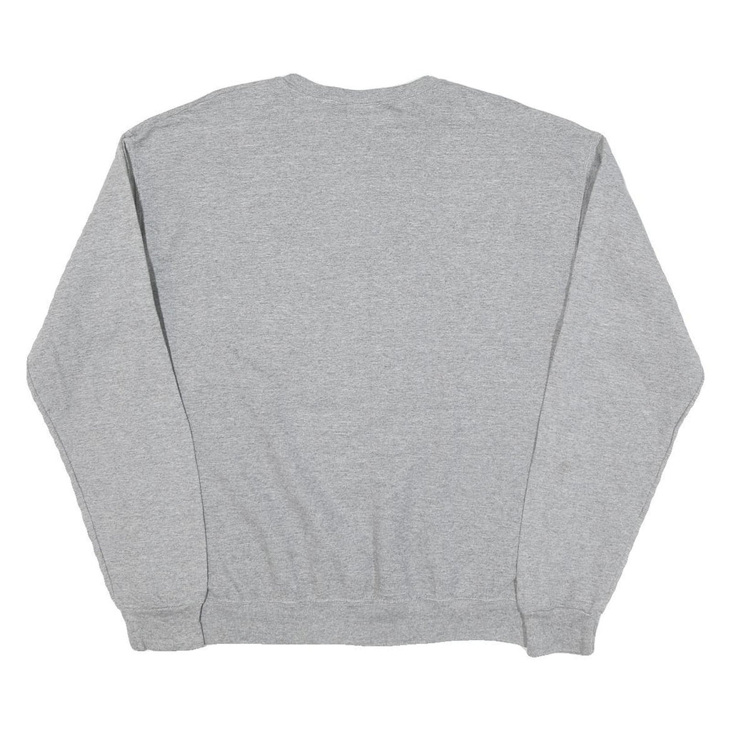 DISNEY Mens Grey Mickey Mouse Disneyland Cotton Blend Crew Neck M Sweatshirt