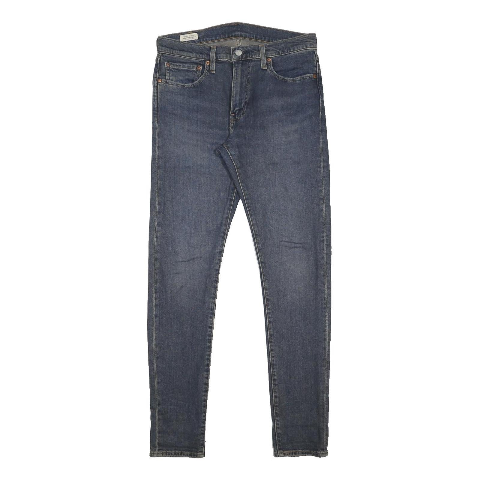 LEVI'S Skinny Taper Big E Mens Jeans Blue Slim Skinny Denim W32 L32 Stretch