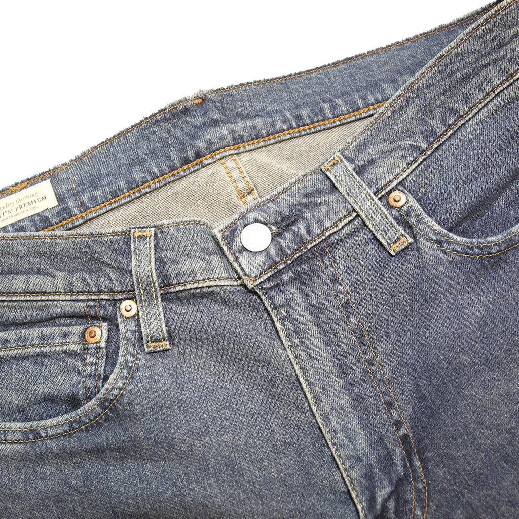LEVI'S Skinny Taper Big E Mens Jeans Blue Slim Skinny Denim W32 L32 Stretch