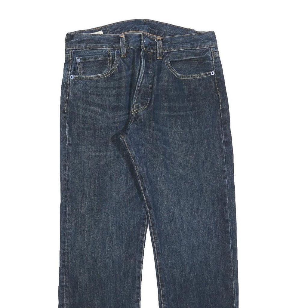 LEVI'S 501 BIG E Mens Jeans Blue Regular Straight Denim Medium W32 L28 Classic