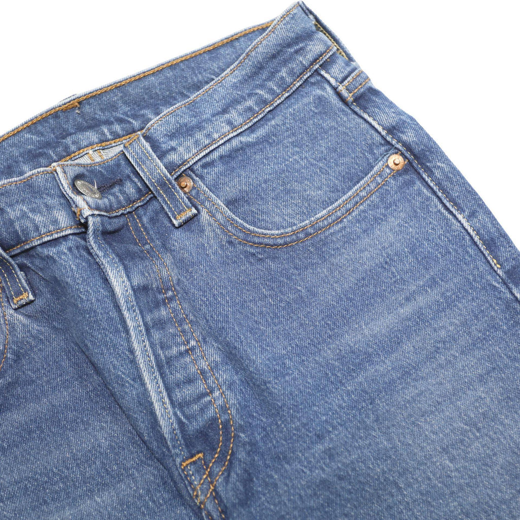 LEVI'S 501 BIG E Womens Jeans Blue Regular Straight Denim Medium W26 L23 Vintage