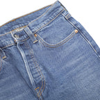 LEVI'S 501 BIG E Womens Jeans Blue Regular Straight Denim Medium W26 L23 Vintage