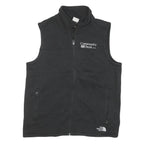 THE NORTH FACE Mens Black Fleece Jacket L Polyester Blend Zip Front Casual