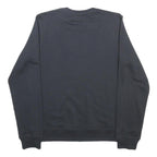 NIKE Mens Black Crew Neck S Sweatshirt Cotton Blend Sports Casual Pullover