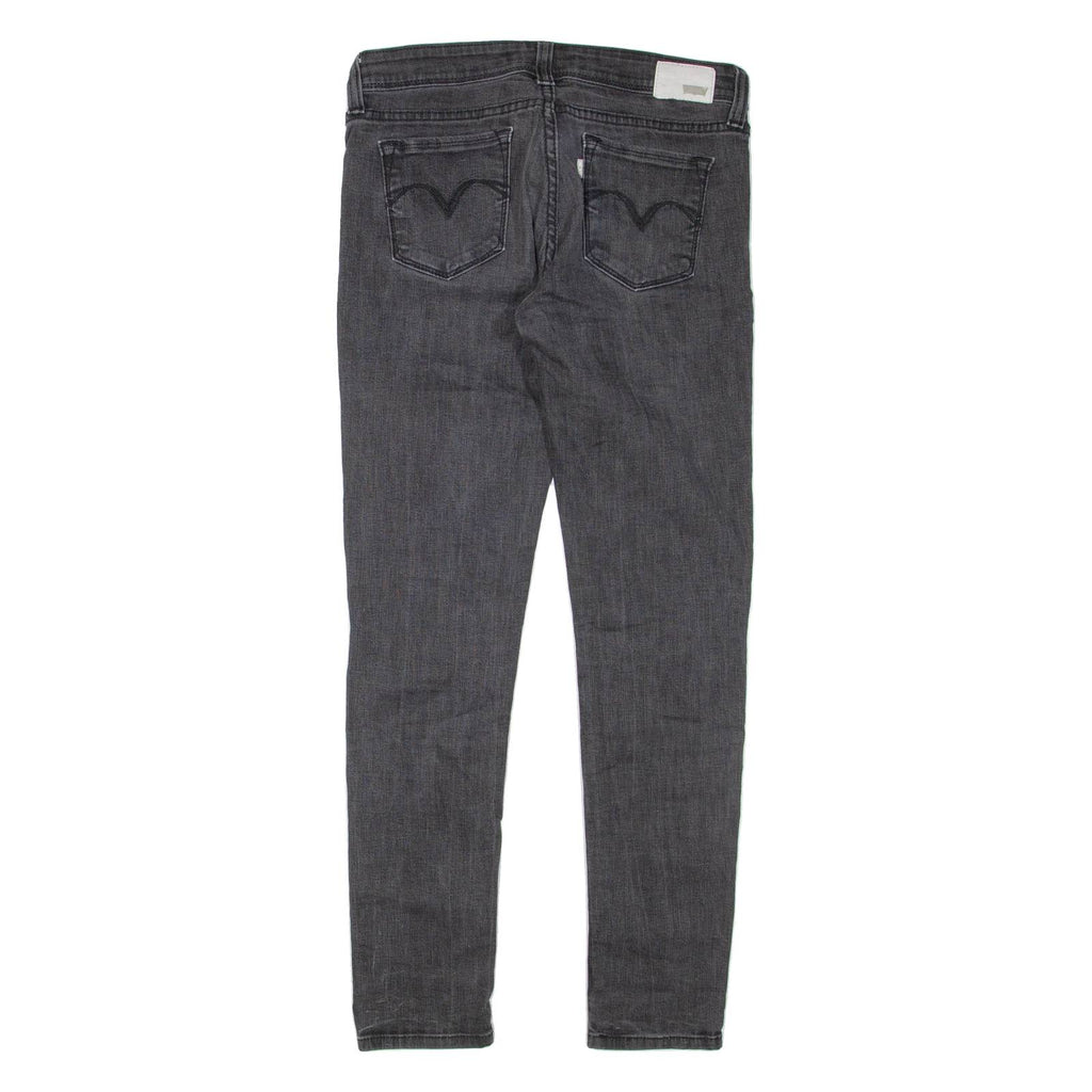 LEVI'S Demi Curve Womens Jeans Grey Regular Skinny W32 L31