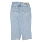 CALVIN KLEIN JEANS Petite Womens Jeans Blue Regular Straight Stone Wash W32 L24