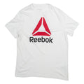 REEBOK Womens T-Shirt White L