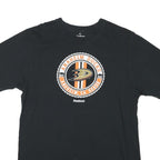 REEBOK Mens Black Anaheim Ducks Graphic T-Shirt L Short Sleeve Crew Neck Sports