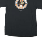 REEBOK Mens Black Anaheim Ducks Graphic T-Shirt L Short Sleeve Crew Neck Sports