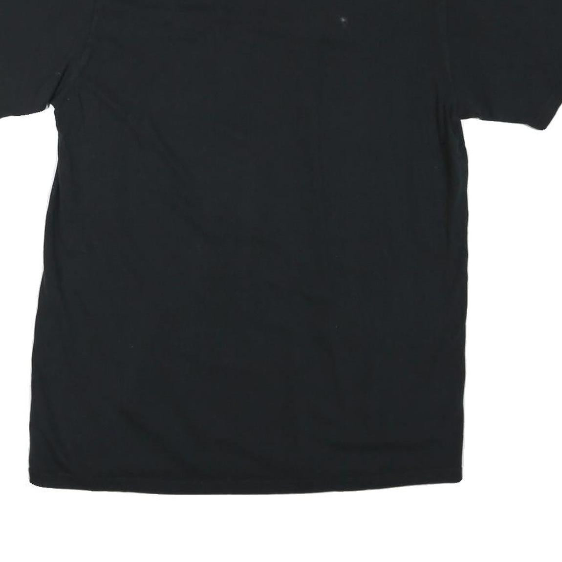 REEBOK Mens Black Anaheim Ducks Graphic T-Shirt L Short Sleeve Crew Neck Sports