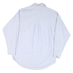 CHAPS RALPH LAUREN Mens Blue Plain Shirt M Classic Button Down Casual Cotton
