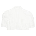 Womens Waistcoat White Collared M