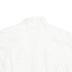 Womens Waistcoat White Collared M
