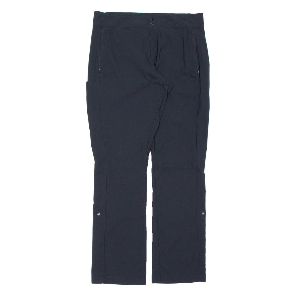 COLUMBIA Womens Track Pants Black Straight UK 12 W27 L32