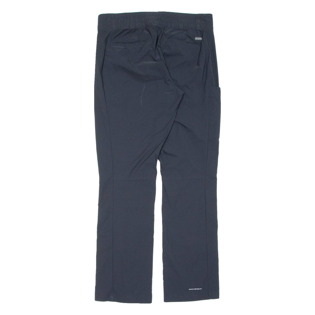 COLUMBIA Womens Track Pants Black Straight UK 12 W27 L32