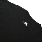 ADIDAS Mens Black Basketball T-Shirt M Short Sleeve Crew Neck Cotton Blend
