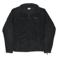COLUMBIA Womens Black Jacket L Polyester Blend Zip Outdoor Activewear Casual