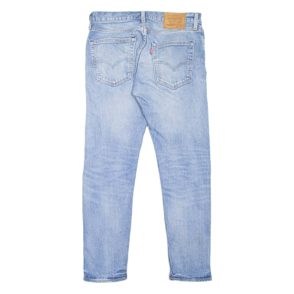 LEVI'S 512 BIG E Jeans Mens Blue Slim Tapered Stone Wash W30 L27