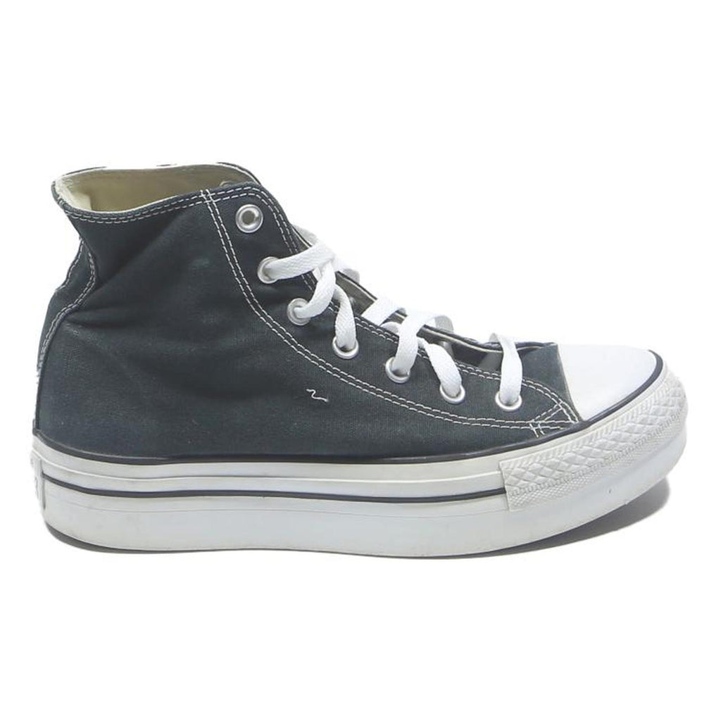 CONVERSE Chuck Taylor All Star Womens High Top Trainers Black Canvas UK 6