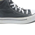 CONVERSE Chuck Taylor All Star Womens High Top Trainers Black Canvas UK 6