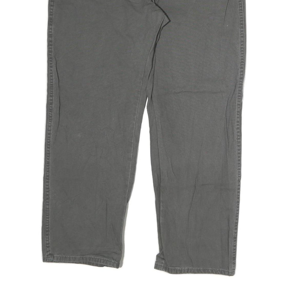 DICKIES Mens Jeans Grey Regular Straight Denim Medium W40 L30 Workwear