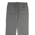 DICKIES Mens Jeans Grey Regular Straight Denim Medium W40 L30 Workwear