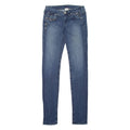 TRUE RELIGION Julie Studded Womens Jeans Blue Slim Skinny Stone Wash W28 L34