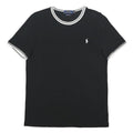 POLO RALPH LAUREN Mens Black & White Classic T-Shirt M Short Sleeve Crew Neck