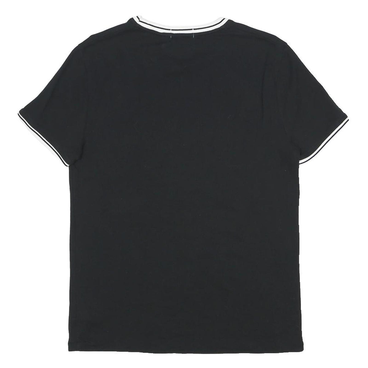 POLO RALPH LAUREN Mens Black & White Classic T-Shirt M Short Sleeve Crew Neck