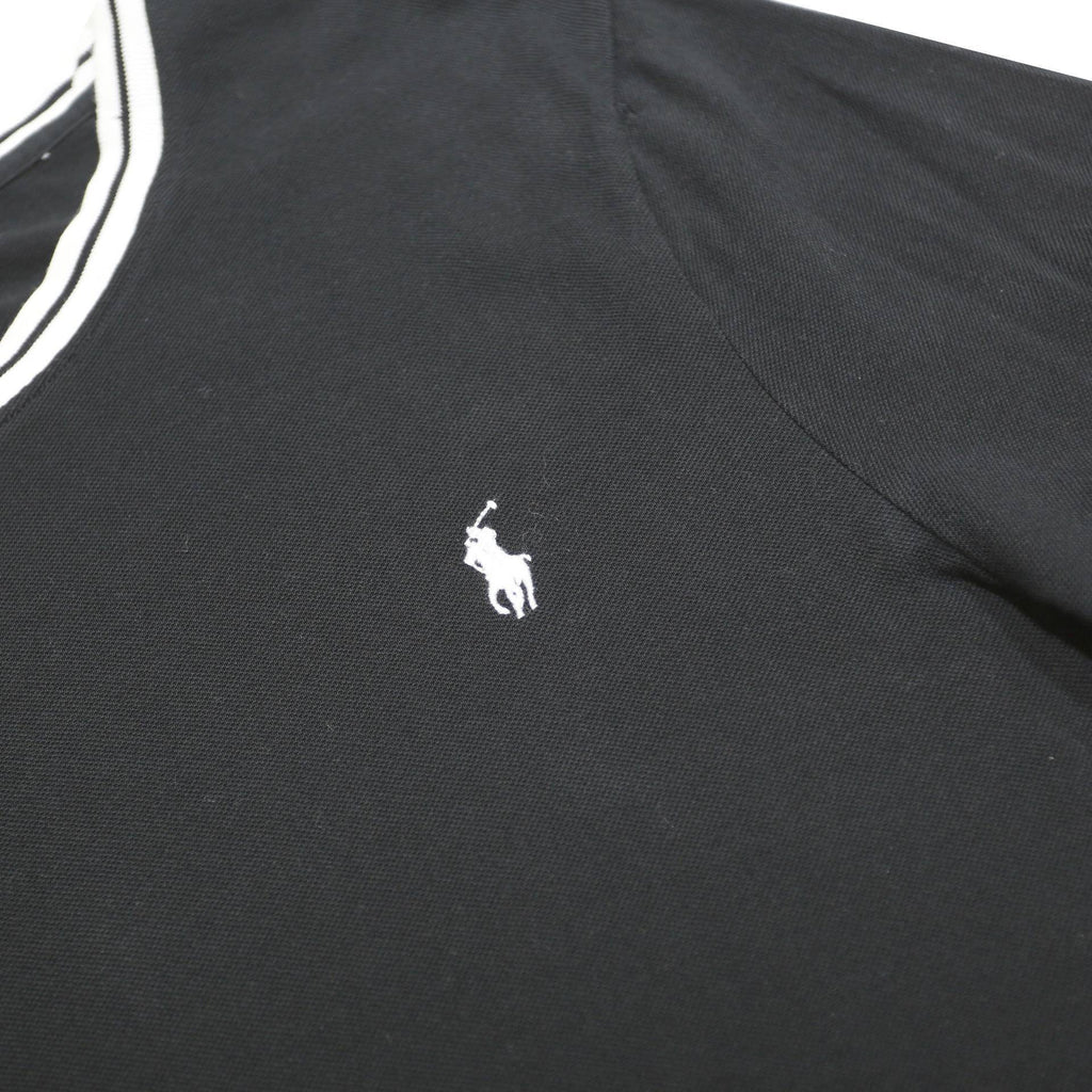 POLO RALPH LAUREN Mens Black & White Classic T-Shirt M Short Sleeve Crew Neck